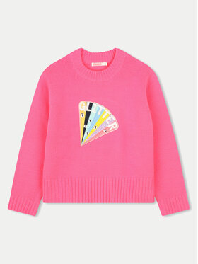 Billieblush Billieblush Светр U20462 Рожевий Regular Fit