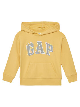 Gap Gap Pulóver 743971-01 Sárga Regular Fit