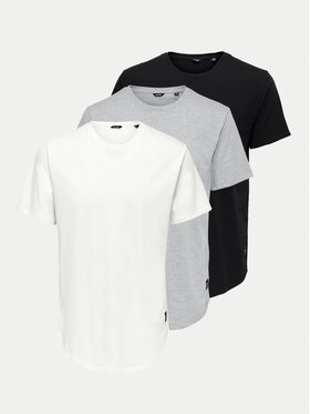 Only & Sons Only & Sons 3-dílná sada T-shirts Matt 22013782 Barevná Regular Fit