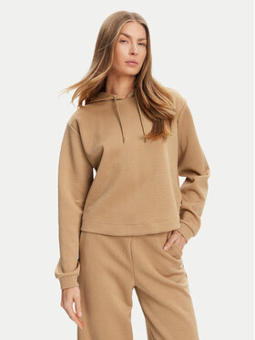 Guess Guess Bluza V5YQ04 KBSL2 Beżowy Regular Fit