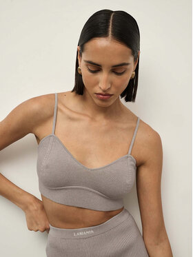 La Mania La Mania Top MILD Beżowy Classic Fit