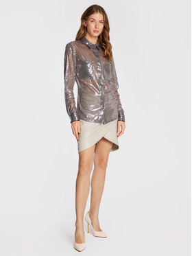 Guess Guess Koile Maya W2BH69 KBDV0 Stbrn Slim Fit