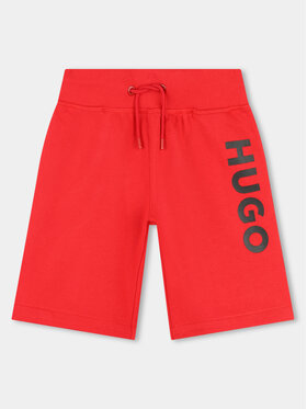 HUGO Hugo Αθλητικό σορτς G00034 S Κόκκινο Regular Fit