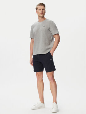 BOSS BOSS Спортни шорти Waffle 50535884 Тъмносин Regular Fit