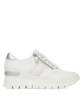 Rieker Rieker Sneakers N8321-80 Alb