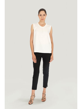 Deni Cler Milano Deni Cler Milano Top T-DC-0011-E2-20-11-1 Écru Regular Fit