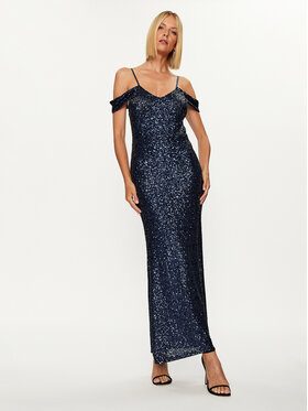 Rinascimento Rinascimento Abendkleid CFC0115186003 Dunkelblau Regular Fit