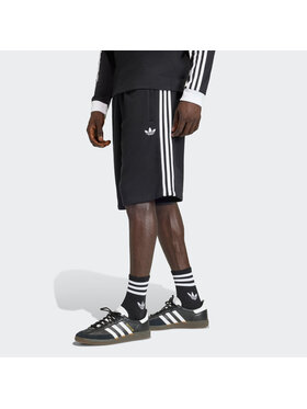 adidas adidas Szorty materiałowe 159264 Czarny Regular Fit