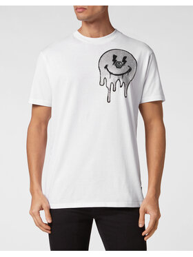 PHILIPP PLEIN PHILIPP PLEIN Tričko 15105 Biela Regular Fit