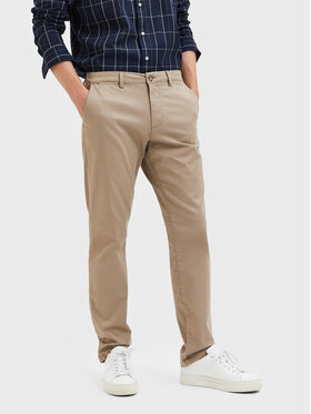 Selected Homme Selected Homme Čino bikses New 16087663 Bēšs Slim Fit