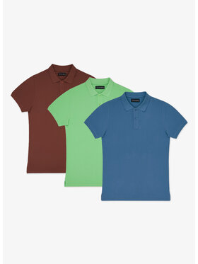 Pako Lorente Pako Lorente Polo P25SF-TX-003 Kolorowy Classic Fit