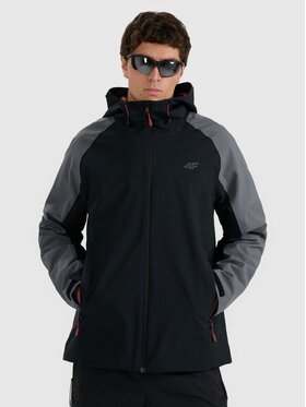 4F 4F Giacca di transizione 4FRAW25TTJAM0963-25S Grigio Regular Fit