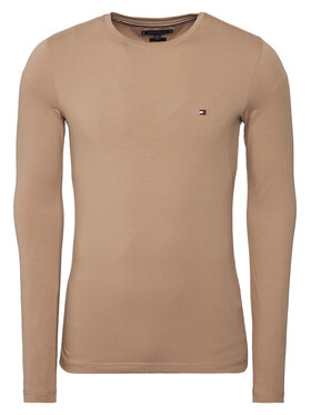Tommy Hilfiger Tommy Hilfiger Longsleeve MW0MW10804 Beige Slim Fit