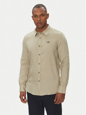 Aeronautica Militare Aeronautica Militare Сорочка 251CA1239CT3089 Бежевий Regular Fit