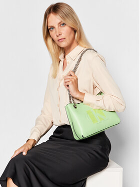 Calvin Klein Jeans Calvin Klein Jeans Дамска чанта Sculpted Shoulder Bag24 Chain K60K609767 Зелен