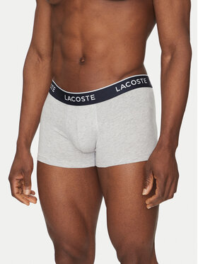 Lacoste Lacoste Set 3 perechi de boxeri 5H1300 Gri