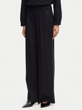 French Connection French Connection Riidest püksid Alia 749A3 Tumesinine Wide Leg