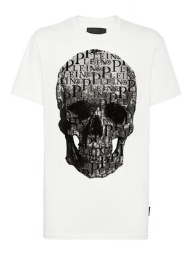 PHILIPP PLEIN PHILIPP PLEIN Tričko 2591 Biela Regular Fit