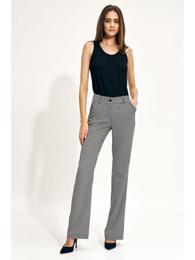NIFE NIFE Spodnie materiałowe SD97 Kolorowy Cropp Flare Fit