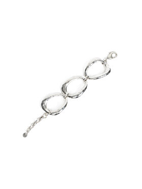 Deni Cler Milano Deni Cler Milano Bransoletka T-DC-J103-E2-78-83-1 Srebrny
