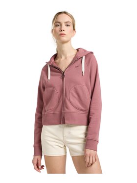 Lee Lee Bluza 112363840 Różowy Regular Fit