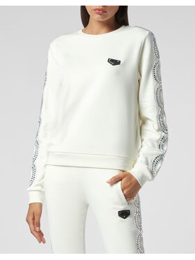 PHILIPP PLEIN PHILIPP PLEIN Bluza 4225 Beżowy Regular Fit