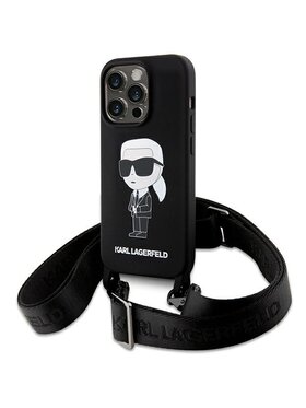 KARL LAGERFELD KARL LAGERFELD Etui na telefon iPhone 15 Pro Max Czarny