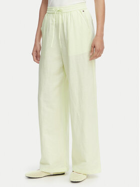 Tommy Jeans Tommy Jeans Pantaloni di tessuto DW0DW22285 Verde chiaro Loose Fit