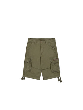 Alpha Industries Alpha Industries Szorty Jet Short Zielony Regular Fit