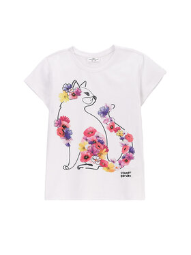 Coccodrillo Coccodrillo T-shirt WC5143219VGD Bijela Regular Fit