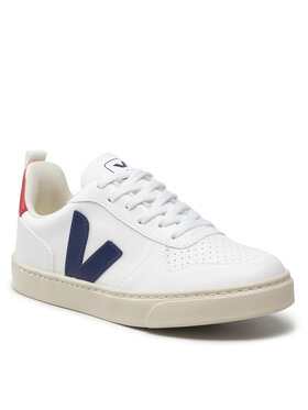 Veja Veja Sneakers Small V-10 Laces Cwl CX0712570C Bianco