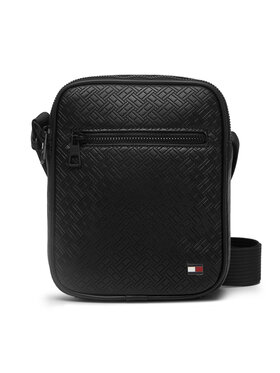 Tommy Hilfiger Tommy Hilfiger Borsellino Th Embossed Flag Mini Reporter AM0AM14193 Nero