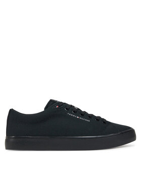 Tommy Hilfiger Tommy Hilfiger Tenisky Hi Vulc Low Core Canvas FM0FM05396 Čierna