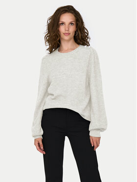 JDY JDY Pullover Elanora 15328345 Écru Regular Fit