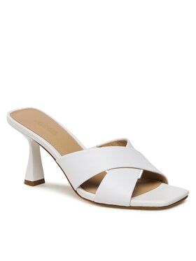 MICHAEL Michael Kors MICHAEL Michael Kors Klapki Clara Mule 40S3CLMS1L Biały