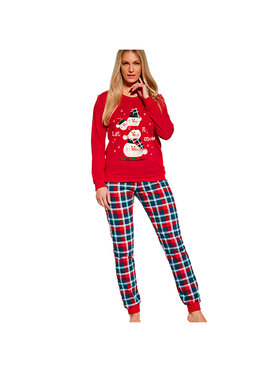 Cornette Cornette Piżama CT671 Czerwony Comfortable Fit