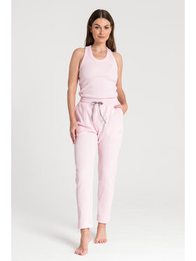 LaLupa LaLupa Pantalone del pigiama LA075 Rosa Comfortable Fit