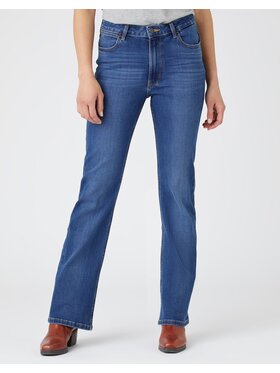 Wrangler Wrangler Jeansy BOOTCUT Niebieski Regular Fit