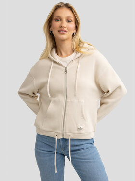 BIG STAR BIG STAR Bluza GRALA_103_170 Beżowy Classic Fit