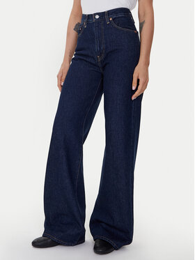Levi's® Levi's® Jeansy Ribcage A6081-0019 Tmavomodrá Wide Leg