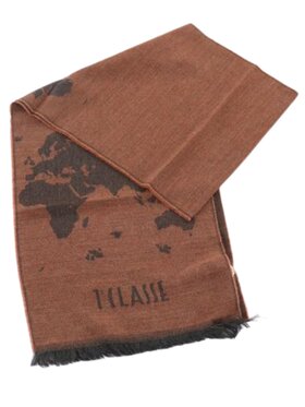 Alviero Martini Prima Classe Alviero Martini Prima Classe Sciarpa Sciarpa geo pieno 30x180 Marrone