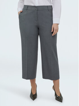Fiorella Rubino Fiorella Rubino Spodnie materiałowe P167T005230N0S3 Szary Cropp Fit