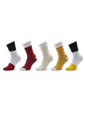 Rainbow Socks Rainbow Socks Set od 5 pari unisex visokih čarapa Sushi Box Tuna Šarena