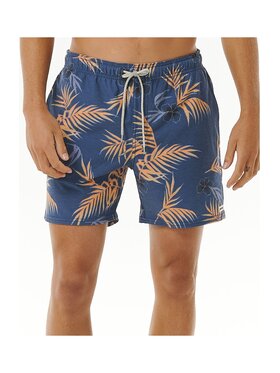 Rip Curl Rip Curl Szorty kąpielowe Surf Revival Floral Volley Granatowy Regular Fit