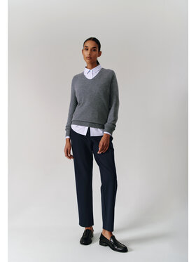 TATUUM TATUUM Sweter MERSA Szary Classic Fit