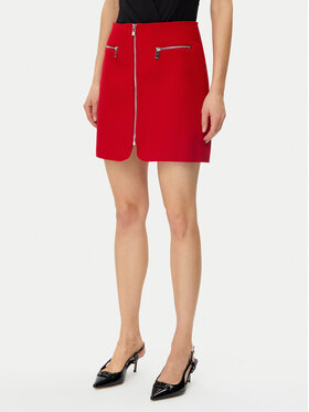 Morgan Morgan Φούστα mini 241-JADA Κόκκινο Straight Fit