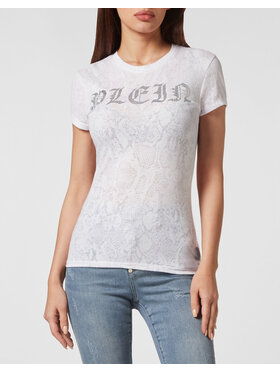 PHILIPP PLEIN PHILIPP PLEIN T-Shirt 3599 Biały Regular Fit