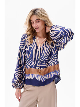 blue shadow blue shadow Bluzka Nova Kolorowy Regular Fit