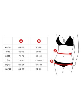 Esotiq Esotiq Stringi 41431 Czarny