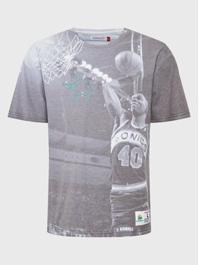 Mitchell & Ness Mitchell & Ness Футболка TCRW3401 Сірий Regular Fit